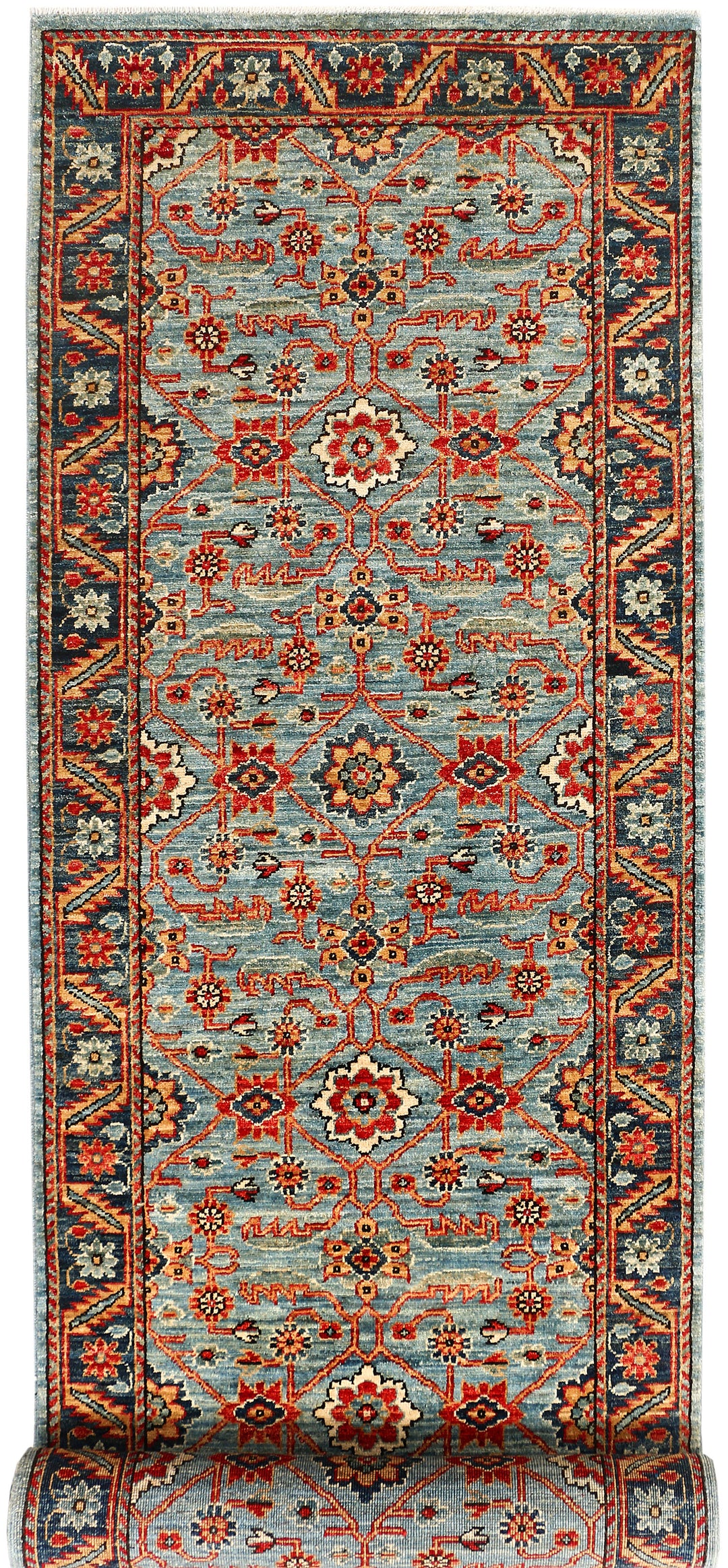 Cadet Blue Ziegler 2' 7 x 9' 9 - No. 54029 - ALRUG Rug Store