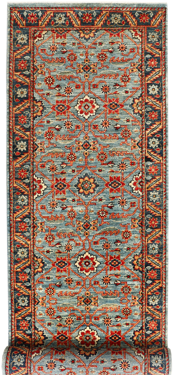 Cadet Blue Ziegler 2' 7 x 9' 9 - No. 54029 - ALRUG Rug Store