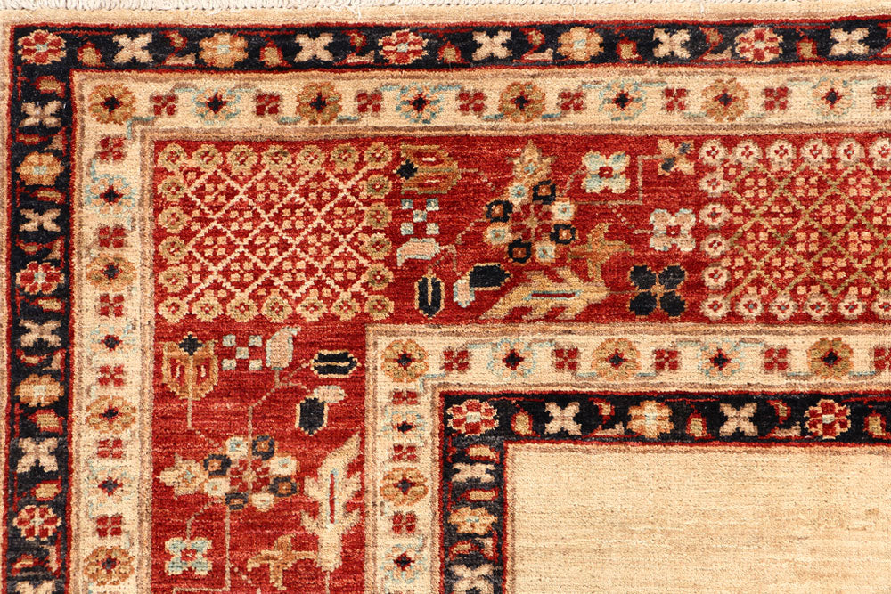 Bisque Ziegler 6' 8 x 9' 10 - No. 54040 - ALRUG Rug Store