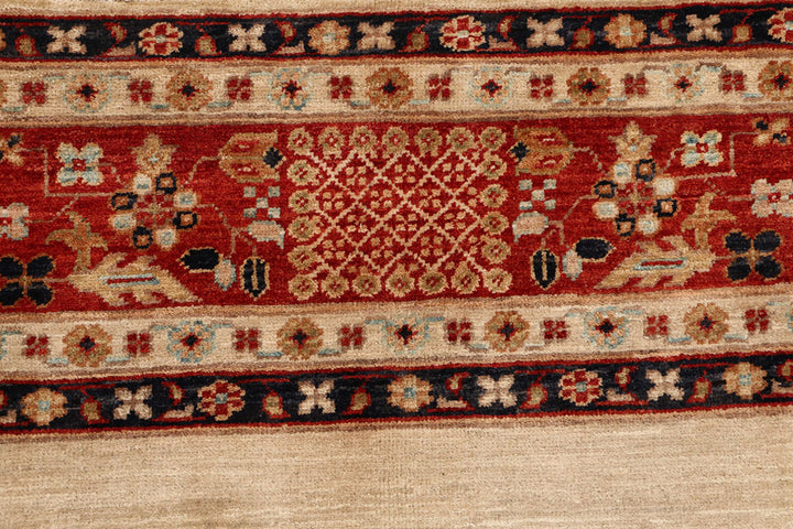 Bisque Ziegler 6' 8 x 9' 10 - No. 54040 - ALRUG Rug Store