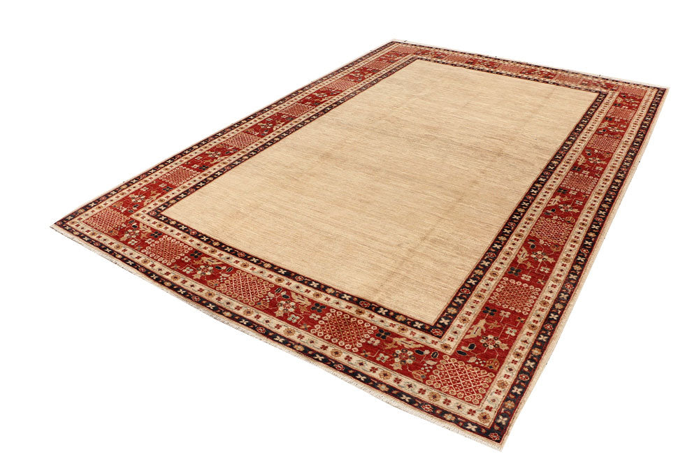 Bisque Ziegler 6' 8 x 9' 10 - No. 54040 - ALRUG Rug Store
