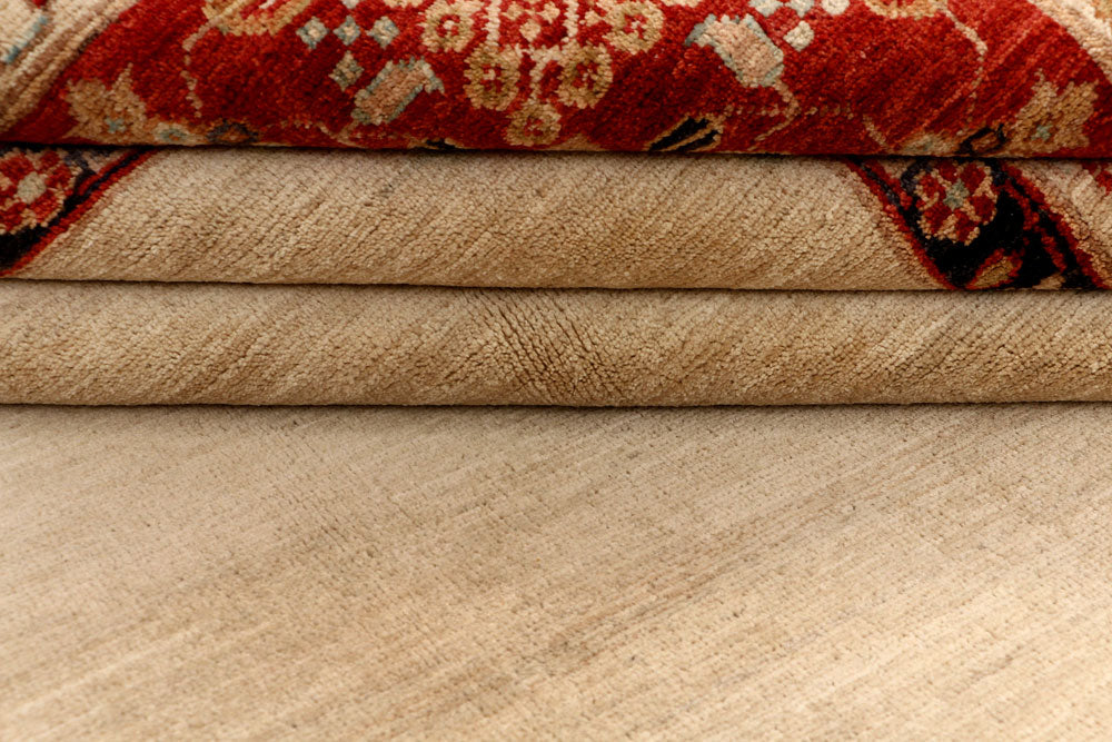 Bisque Ziegler 6' 8 x 9' 10 - No. 54040 - ALRUG Rug Store