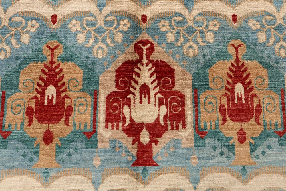 Ikat 7' 9 x 9' 10 - No. 54042 - ALRUG Rug Store