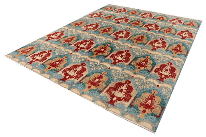 Ikat 7' 9 x 9' 10 - No. 54042 - ALRUG Rug Store