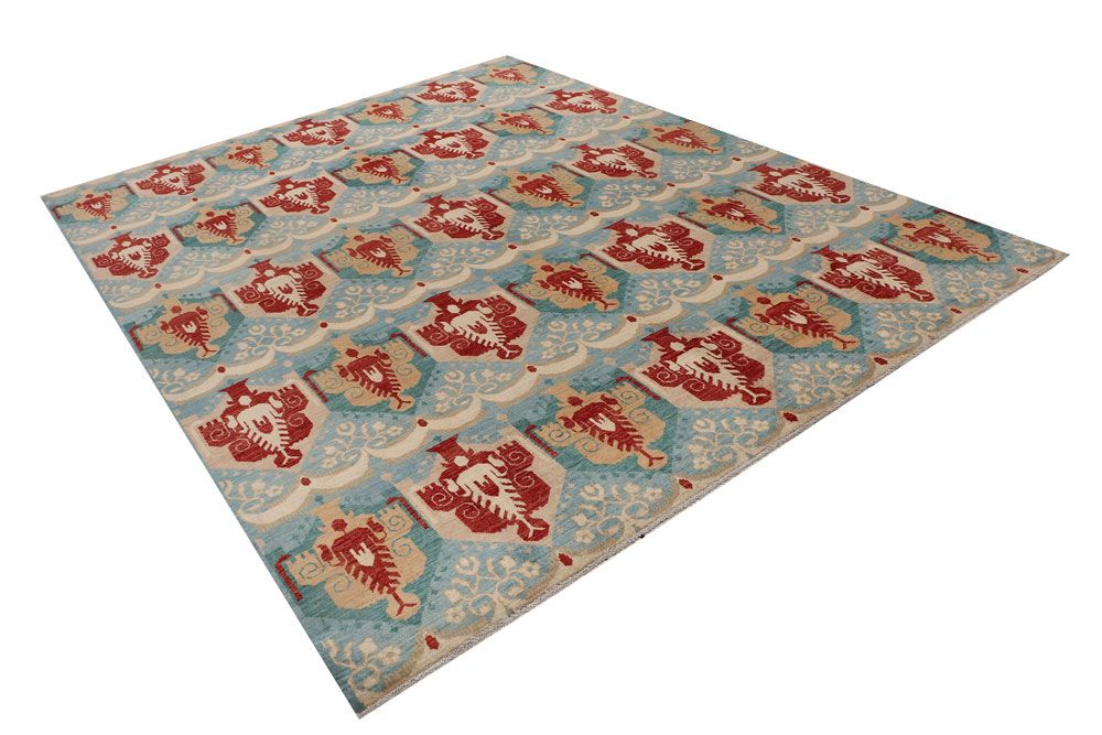 Ikat 7' 9 x 9' 10 - No. 54042 - ALRUG Rug Store