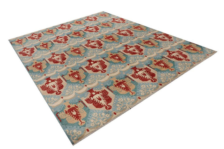 Ikat 7' 9 x 9' 10 - No. 54042 - ALRUG Rug Store