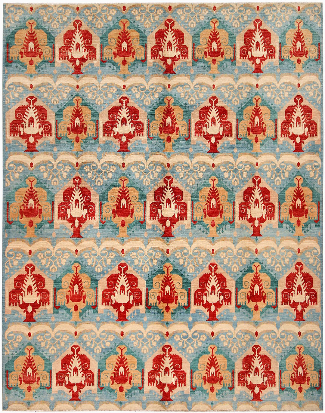 Ikat 7' 9 x 9' 10 - No. 54042 - ALRUG Rug Store