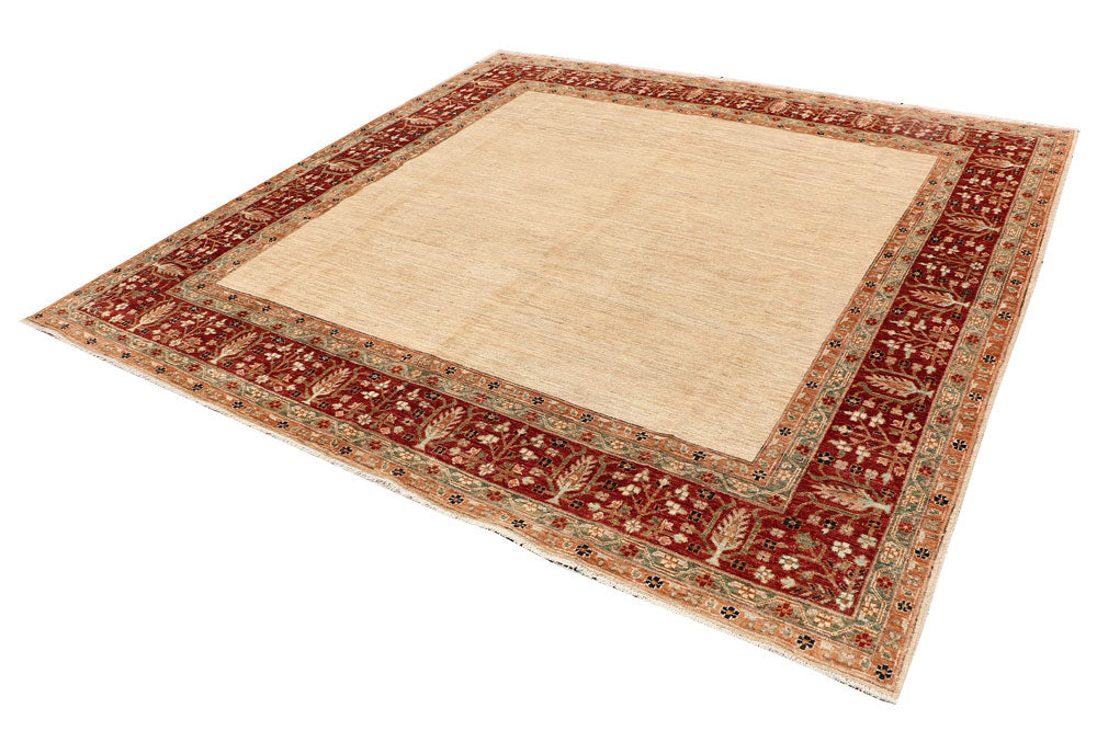 Blanched Almond Oushak 8' x 8' 2 - No. 54046 - ALRUG Rug Store