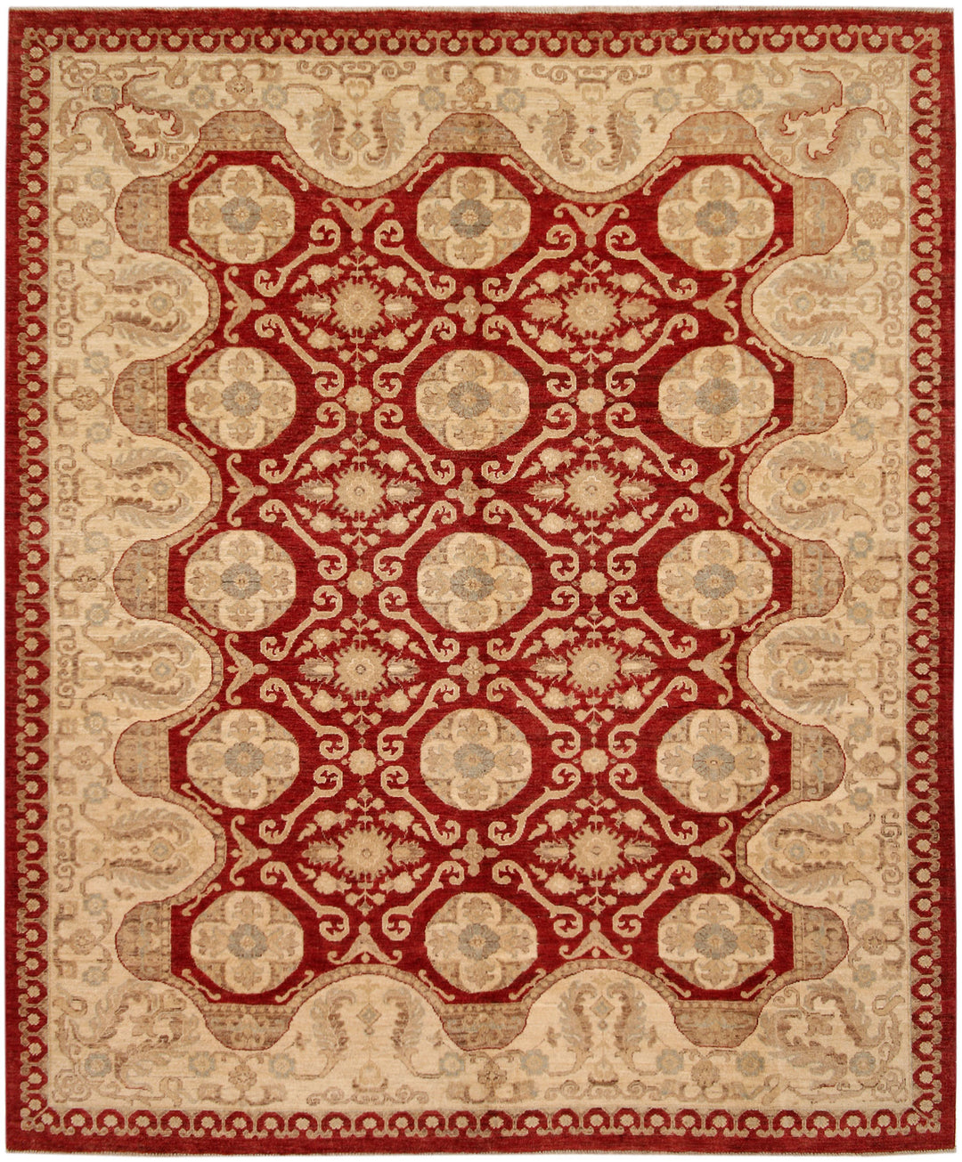 Firebrick Ziegler 8' 1 x 9' 9 - No. 54047 - ALRUG Rug Store