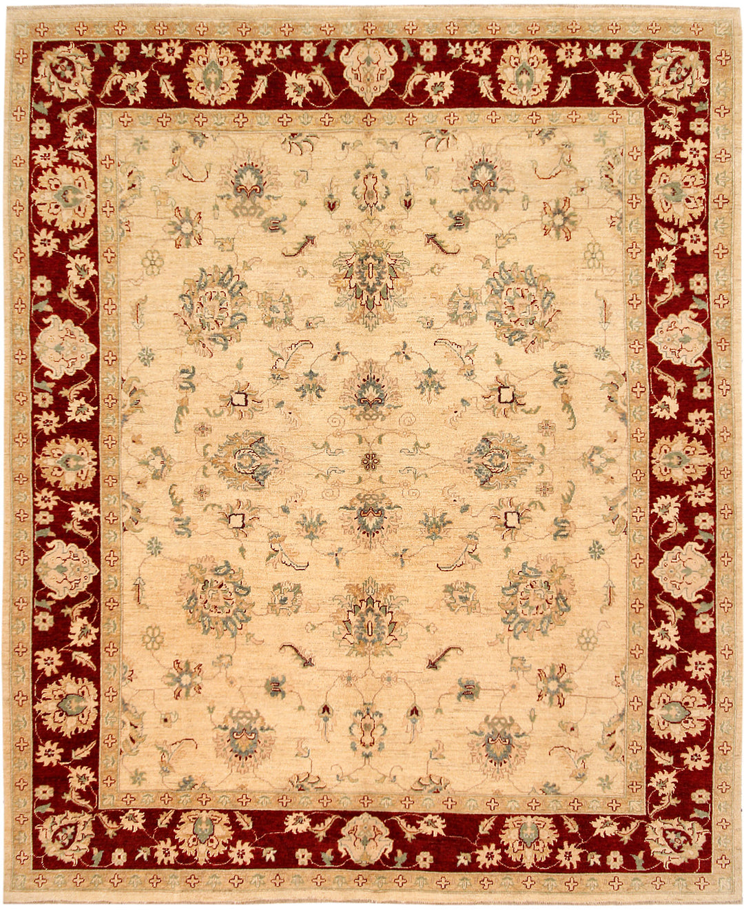 Blanched Almond Ziegler 8' x 9' 8 - No. 54049 - ALRUG Rug Store