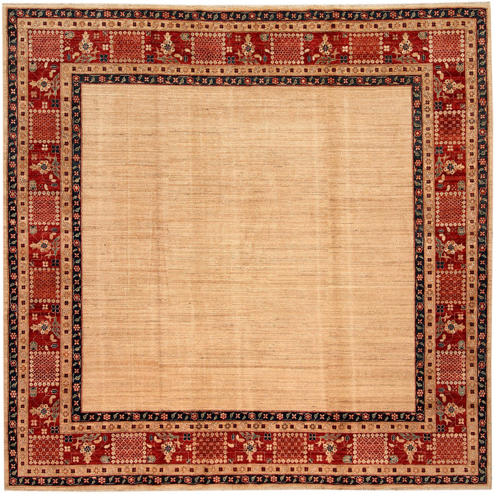 Wheat Oushak 8' 2 x 8' 1 - No. 54052 - ALRUG Rug Store