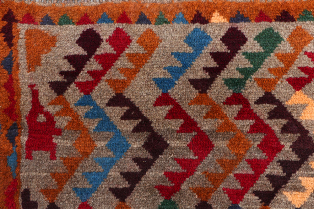 Multi Colored Baluchi 5' 8 x 7' 5 - No. 54190 - ALRUG Rug Store