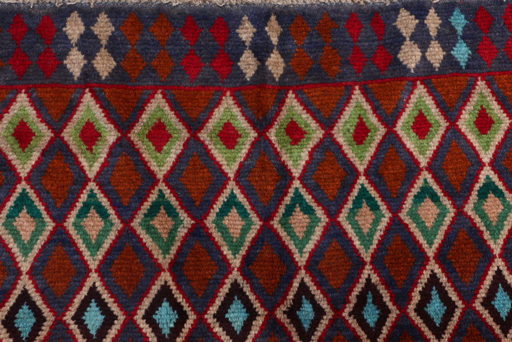 Multi Colored Baluchi 6' 1 x 7' 6 - No. 54191 - ALRUG Rug Store