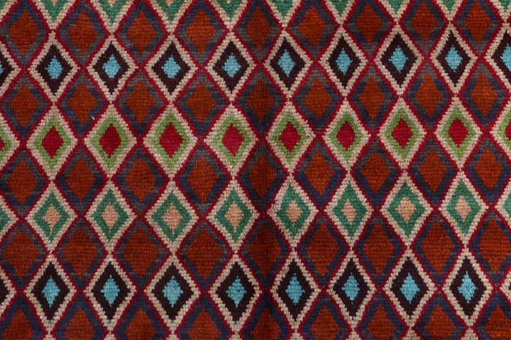 Multi Colored Baluchi 6' 1 x 7' 6 - No. 54191 - ALRUG Rug Store