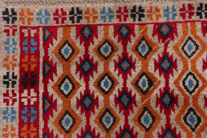 Multi Colored Baluchi 6' x 7' 9 - No. 54192 - ALRUG Rug Store