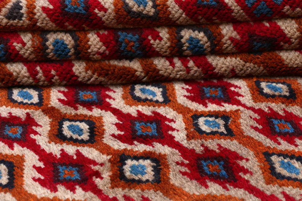 Multi Colored Baluchi 6' x 7' 9 - No. 54192 - ALRUG Rug Store