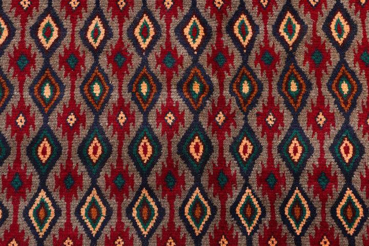Multi Colored Baluchi 6' 2 x 6' 8 - No. 54194 - ALRUG Rug Store
