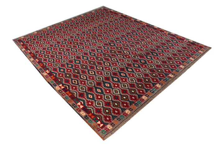 Multi Colored Baluchi 6' 2 x 6' 8 - No. 54194 - ALRUG Rug Store
