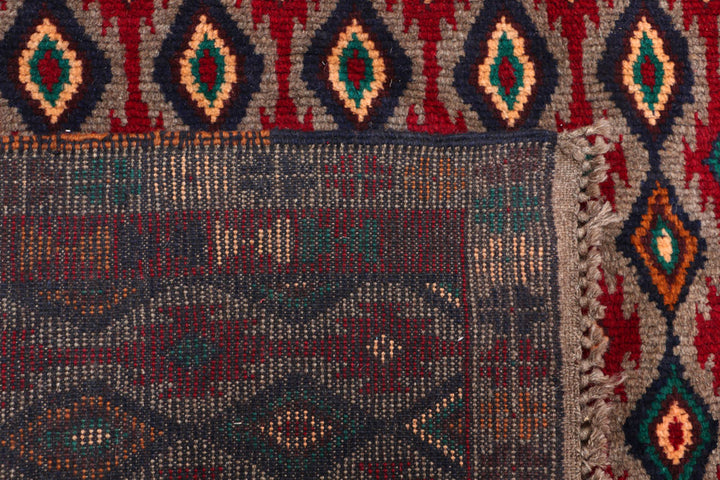 Multi Colored Baluchi 6' 2 x 6' 8 - No. 54194 - ALRUG Rug Store