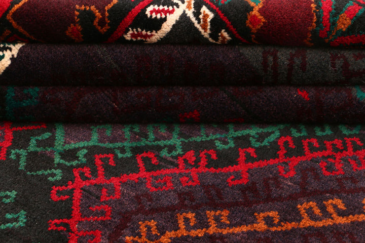 Multi Colored Baluchi 3' 7 x 6' 1 - No. 54240 - ALRUG Rug Store