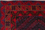 Multi Colored Baluchi 3' 7 x 6' 4 - No. 54241 - ALRUG Rug Store