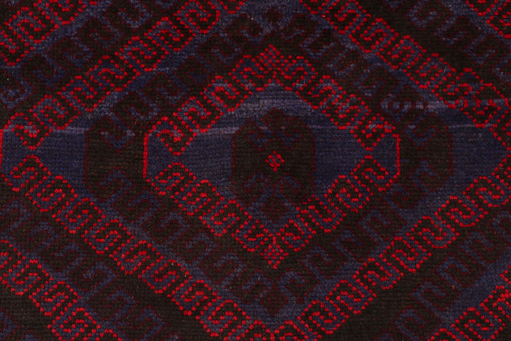 Multi Colored Baluchi 3' 7 x 6' 4 - No. 54241 - ALRUG Rug Store