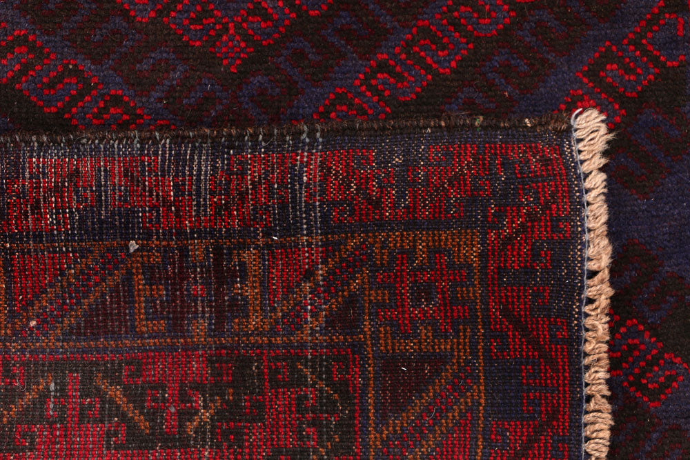 Multi Colored Baluchi 3' 7 x 6' 4 - No. 54241 - ALRUG Rug Store