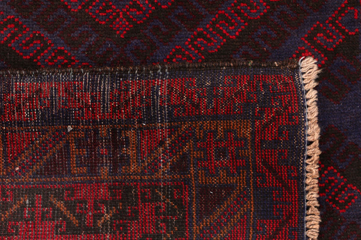 Multi Colored Baluchi 3' 7 x 6' 4 - No. 54241 - ALRUG Rug Store