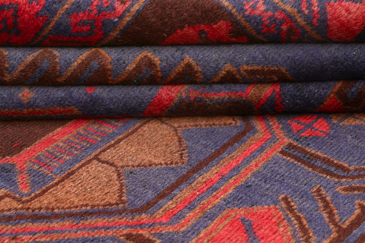 Midnight Blue Baluchi 3' 6 x 6' 7 - No. 54243 - ALRUG Rug Store