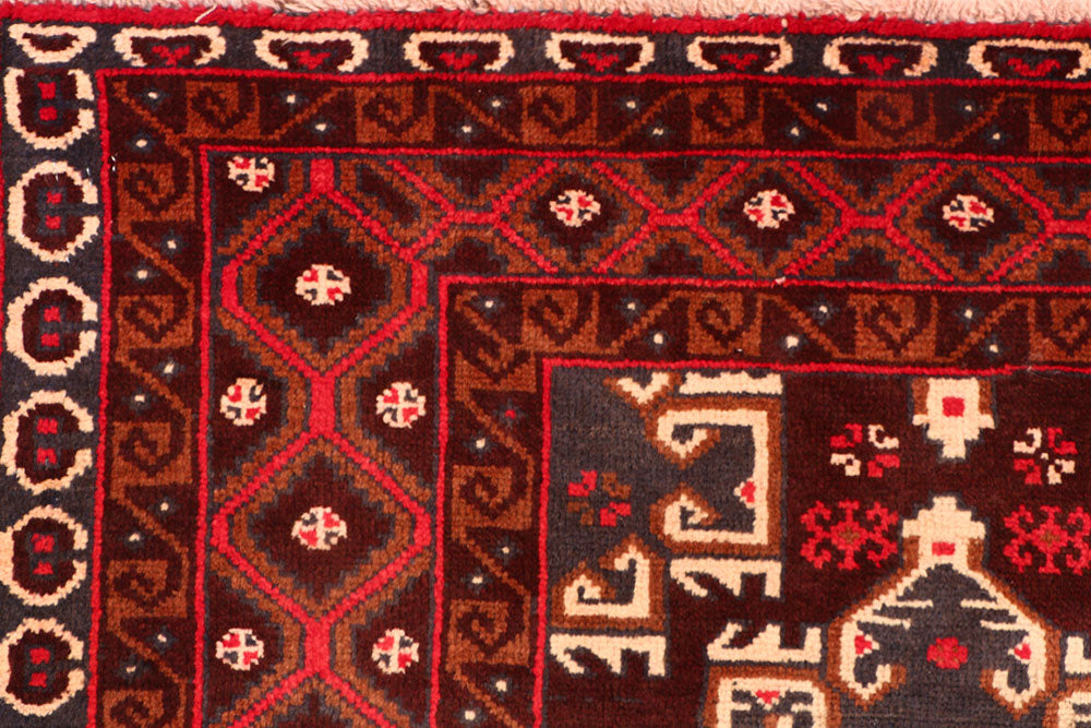 Multi Colored Baluchi 3' 4 x 6' 2 - No. 54244 - ALRUG Rug Store
