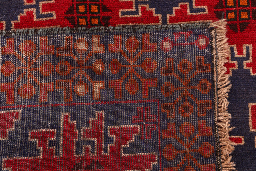 Midnight Blue Baluchi 3' 5 x 6' 2 - No. 54249 - ALRUG Rug Store