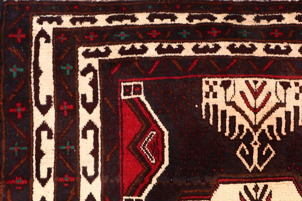 Baluchi 3' 8 x 6' 6 - No. 54251 - ALRUG Rug Store