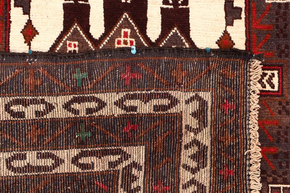 Baluchi 3' 8 x 6' 6 - No. 54251 - ALRUG Rug Store