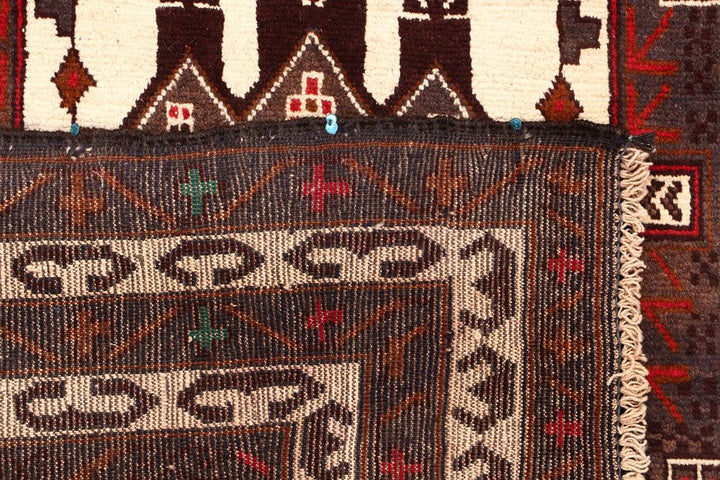 Baluchi 3' 8 x 6' 6 - No. 54251 - ALRUG Rug Store