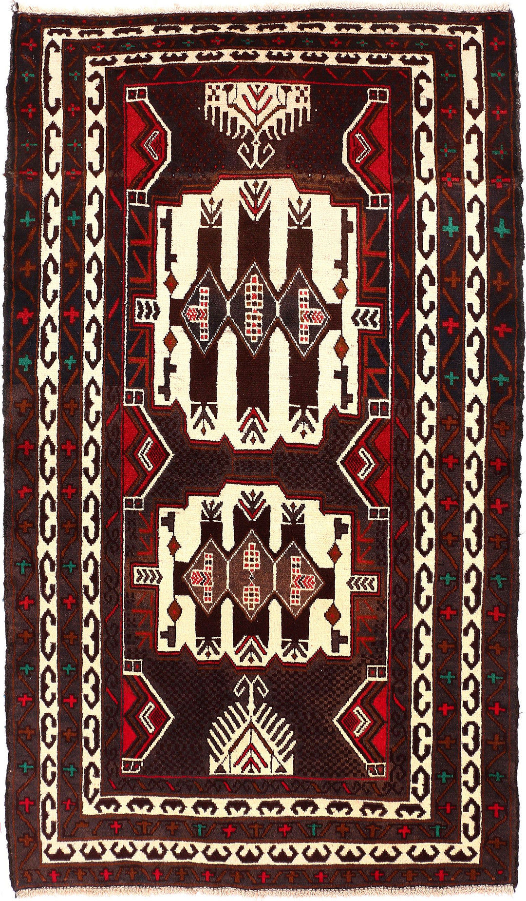 Baluchi 3' 8 x 6' 6 - No. 54251 - ALRUG Rug Store