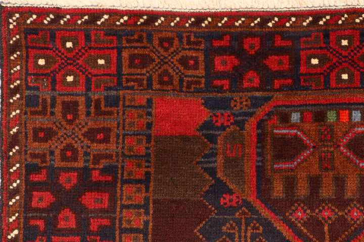 Baluchi 3' 4 x 6' - No. 54252 - ALRUG Rug Store