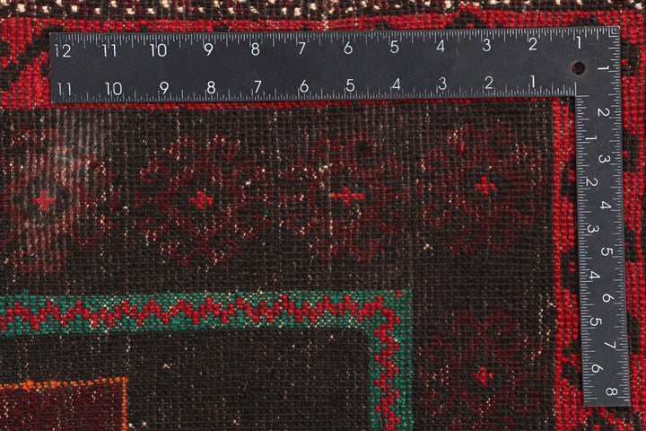 Black Baluchi 3' 7 x 6' 3 - No. 54255 - ALRUG Rug Store