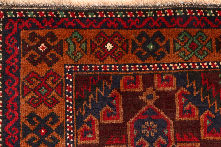 Midnight Blue Baluchi 3' 5 x 5' 9 - No. 54256 - ALRUG Rug Store