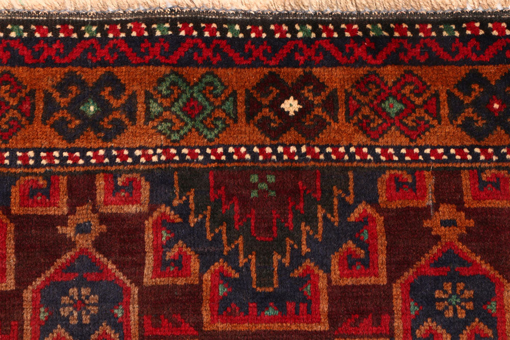 Midnight Blue Baluchi 3' 5 x 5' 9 - No. 54256 - ALRUG Rug Store