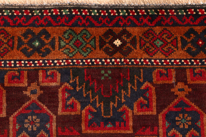 Midnight Blue Baluchi 3' 5 x 5' 9 - No. 54256 - ALRUG Rug Store