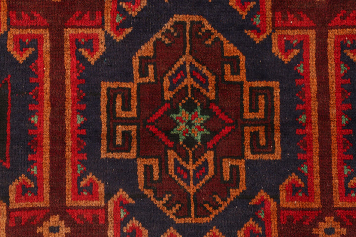 Midnight Blue Baluchi 3' 5 x 5' 9 - No. 54256 - ALRUG Rug Store