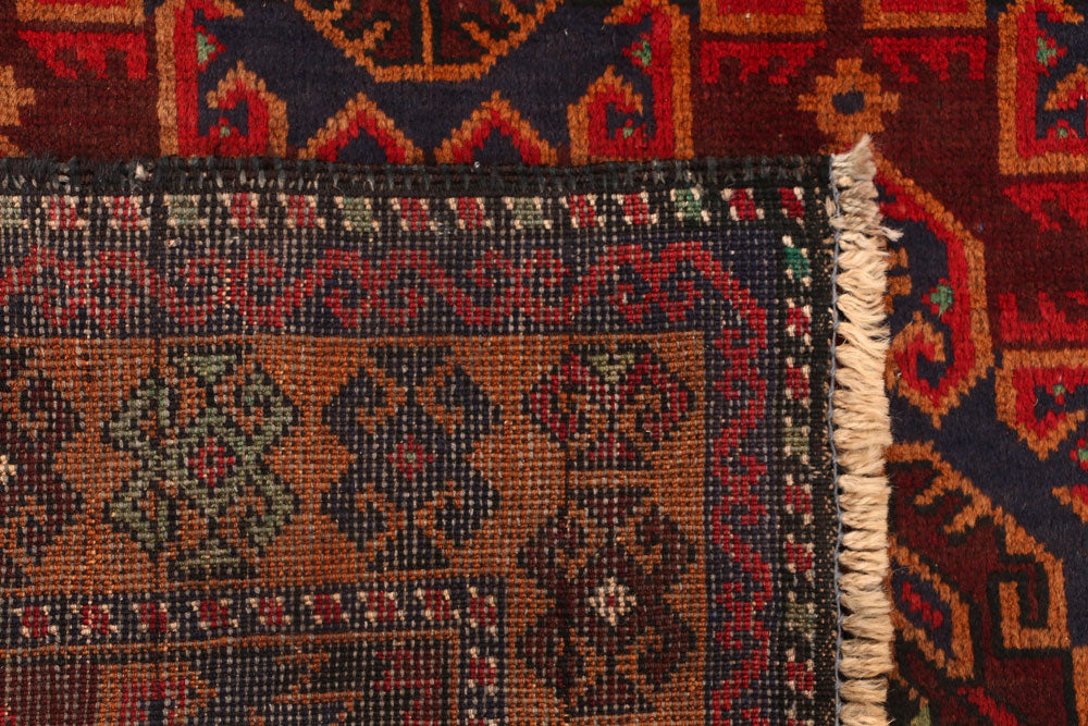 Midnight Blue Baluchi 3' 5 x 5' 9 - No. 54256 - ALRUG Rug Store