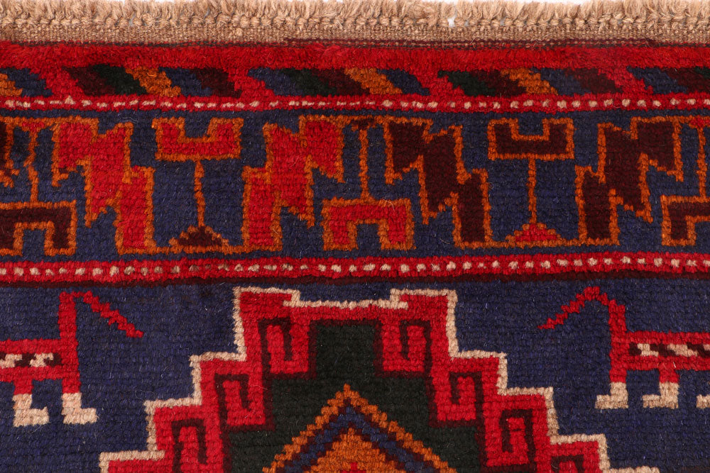 Midnight Blue Baluchi 3' 10 x 5' 10 - No. 54259 - ALRUG Rug Store