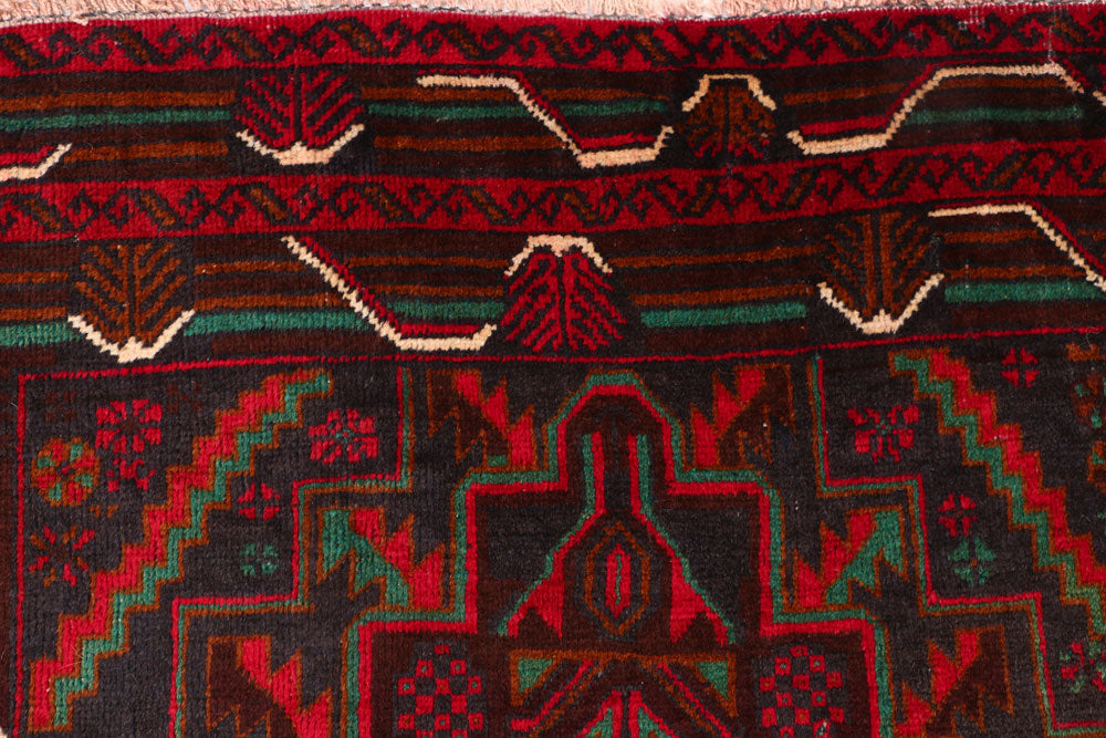 Multi Colored Baluchi 3' 9 x 6' 1 - No. 54264 - ALRUG Rug Store