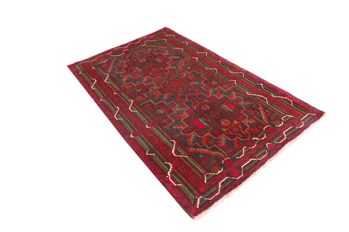 Multi Colored Baluchi 3' 9 x 6' 1 - No. 54264 - ALRUG Rug Store