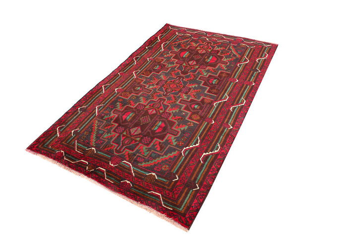Multi Colored Baluchi 3' 9 x 6' 1 - No. 54264 - ALRUG Rug Store