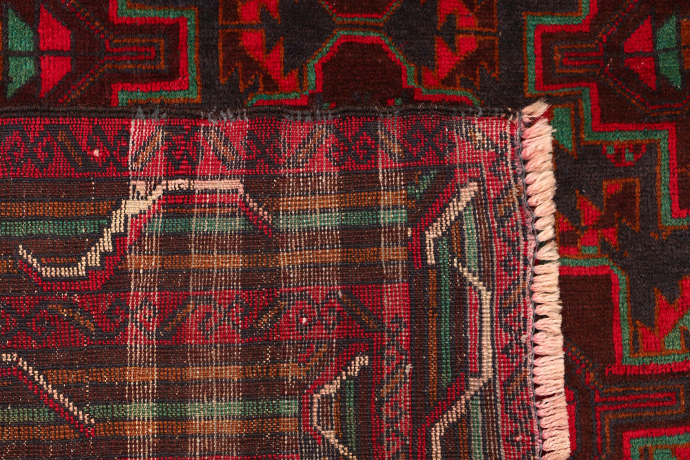 Multi Colored Baluchi 3' 9 x 6' 1 - No. 54264 - ALRUG Rug Store