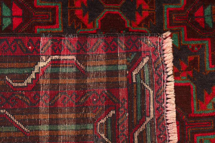 Multi Colored Baluchi 3' 9 x 6' 1 - No. 54264 - ALRUG Rug Store