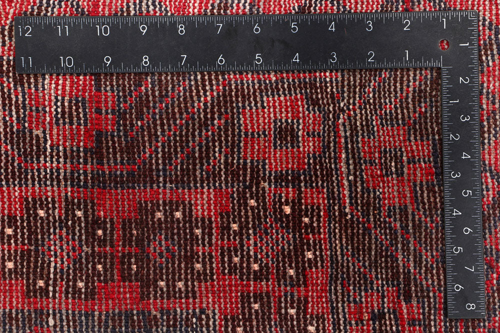 Firebrick Baluchi 3' 4 x 5' 8 - No. 54266 - ALRUG Rug Store