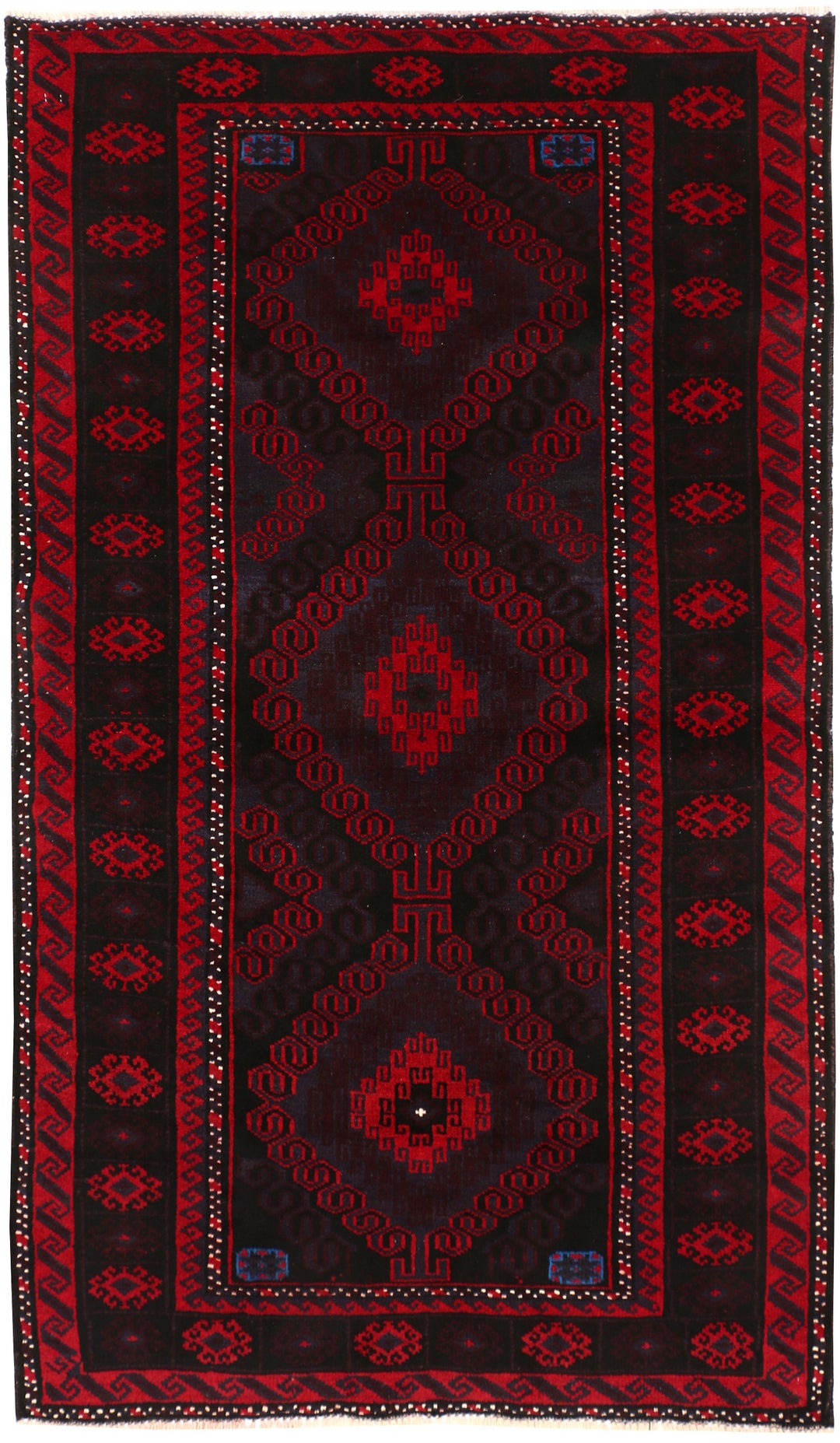 Multi Colored Baluchi 3' 5 x 5' 9 - No. 54267 - ALRUG Rug Store